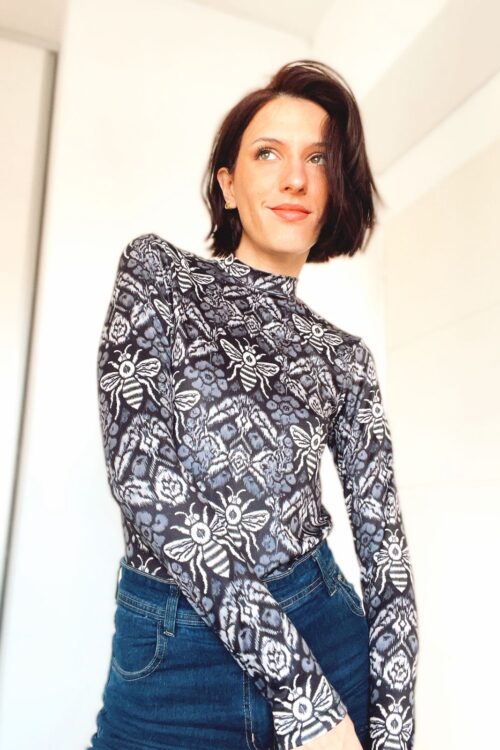 Remera media polera Bee Marant